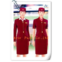 woman attendant uniform